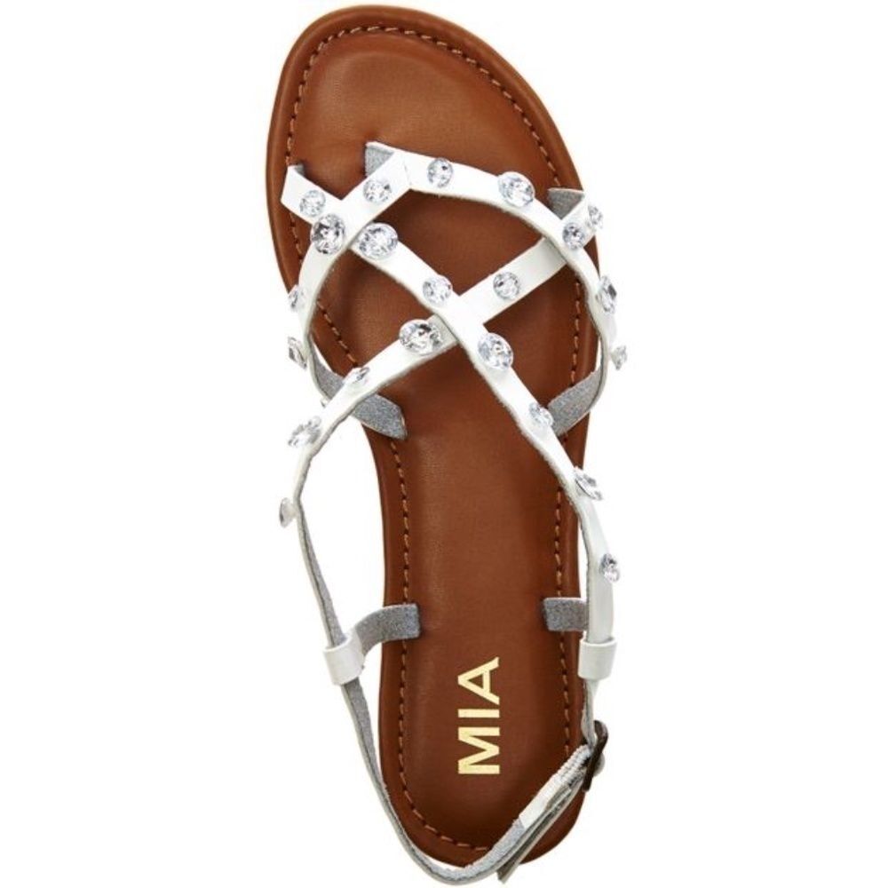 MIA Rhinestone Sandals - Picture 2 of 5